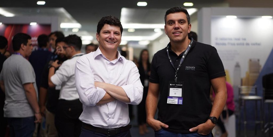 Samyr Castro, CEO da InvestSmart, e Danilo Ribeiro, CEO da Paramis Capital.