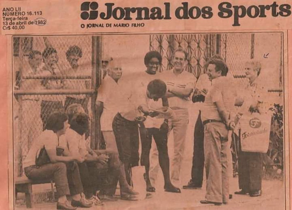 Peu guarda com orgulho os bons momentos de Flamengo — Foto: Arquivo Pessoal