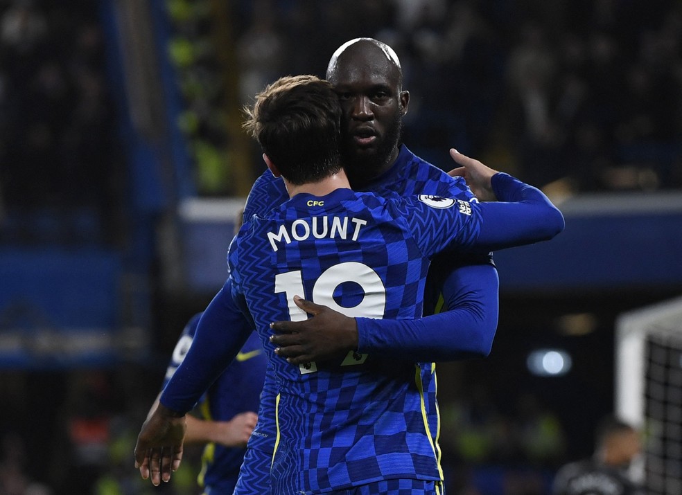 Lukaku voltou a ser titular na ltima partida do Chelsea, contra o Brighton, e marcou o nico gol da equipe  Foto: Reuters