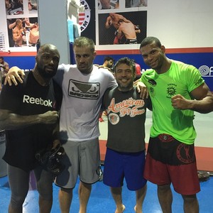 King Mo, Fábio Maldonado, Parrumpinha e Thiago Marreta UFC MMA (Foto: Reprodução / Facebook)