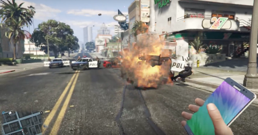 gta 5 mobile gameplay for galaxy s4