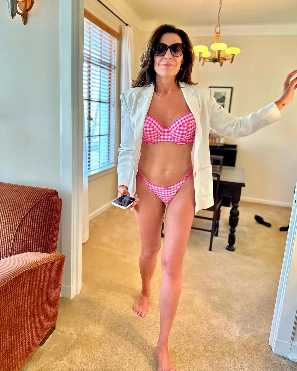 Luann de Lesseps na foto 'pol&ecirc;mica' &mdash; Foto: Reprodu&ccedil;&atilde;o/Instagram