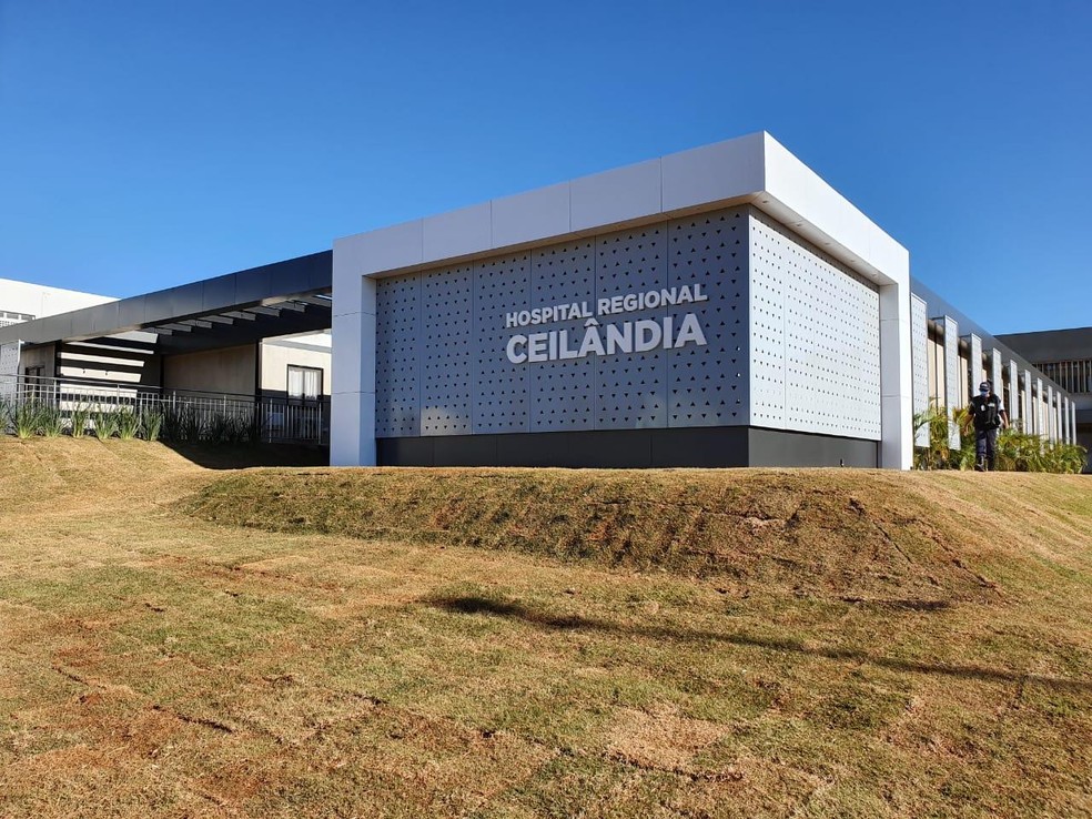 Fachada do Hospital Regional da Ceilândia.  — Foto: Foto: Divulgação TecVerde