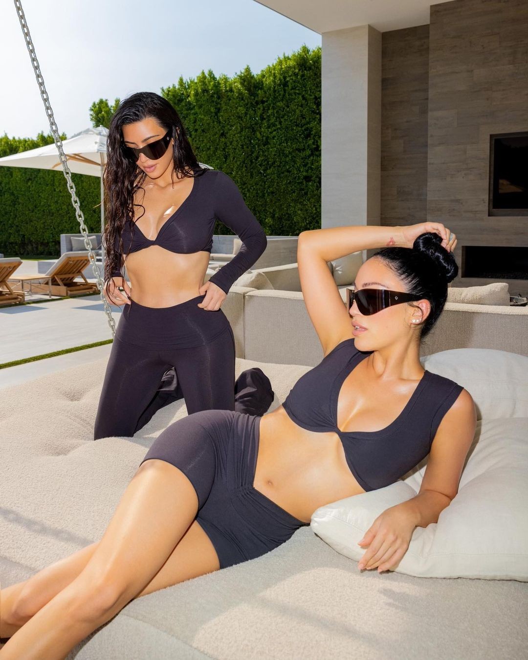 Kim Kardashian e Stephanie Shepherd  (Foto: Divulgação)