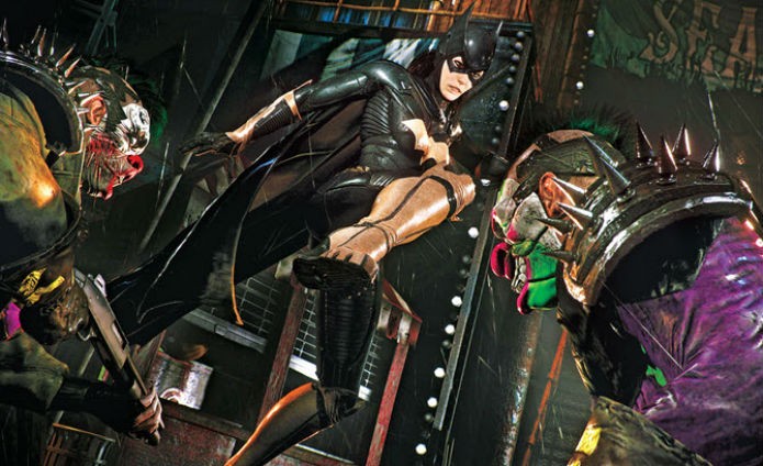 Batgirl dando um jeito na criminalidade (Foto: Divulgação)