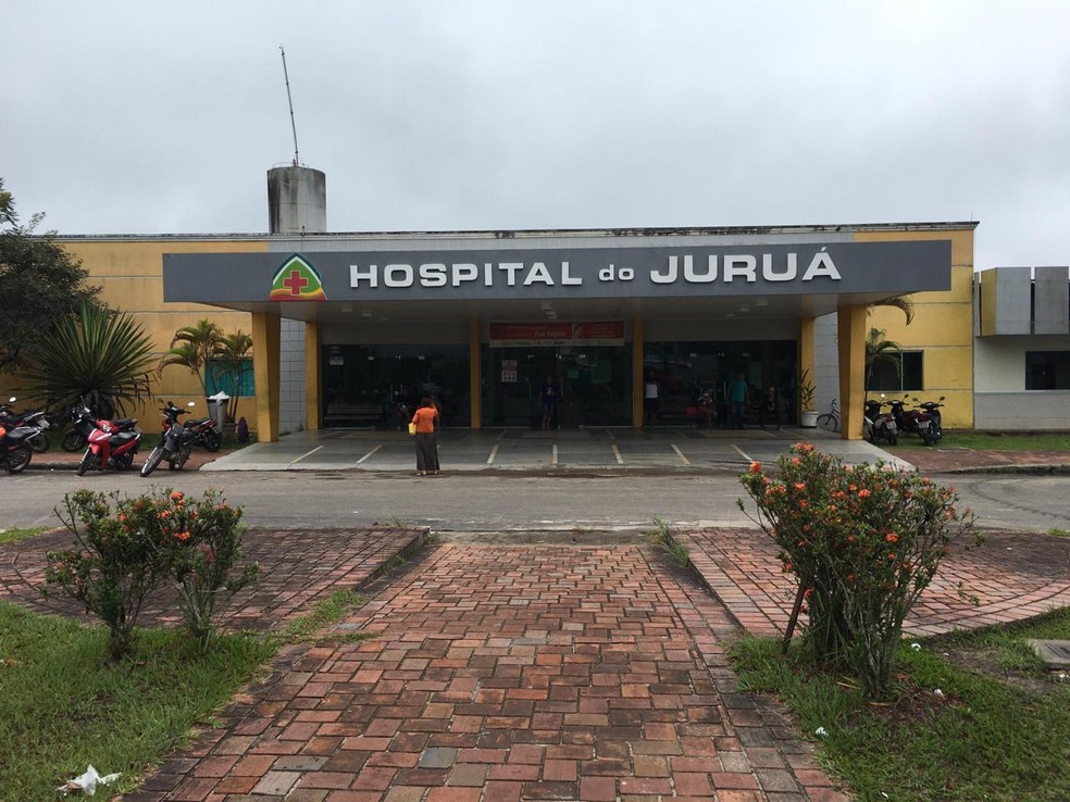 Hospital do Juruá em Cruzeiro do Sul  — Foto: Gledisson Albano/Rede Amazônica Acre 
