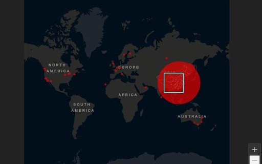 Mapa Mostra Locais Afetados Pelo Coronavirus Em Tempo Real Epoca