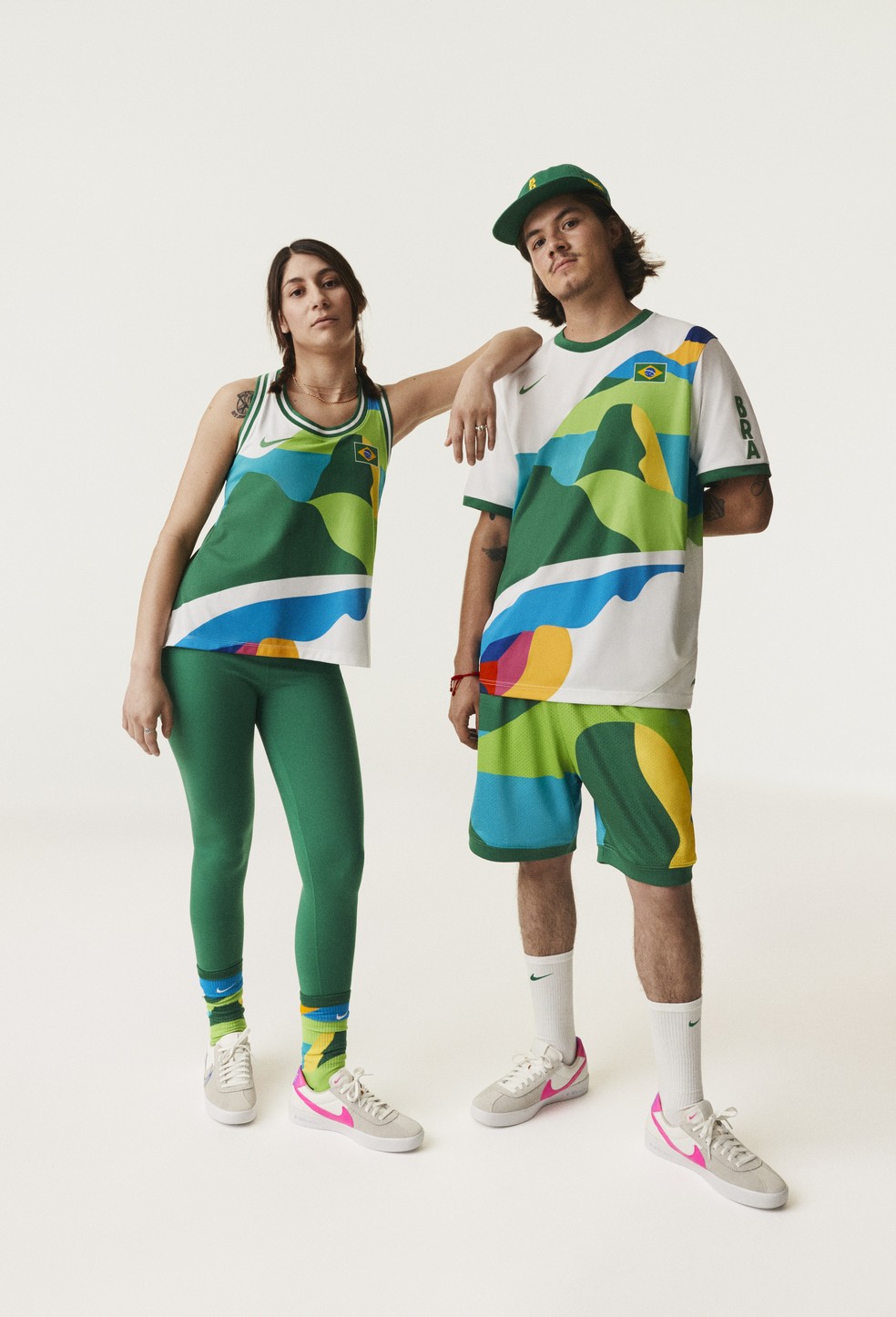 CBSk lança uniformes do Skate para a Olimpíada de Tóquio — Foto: Divulgação/Nike