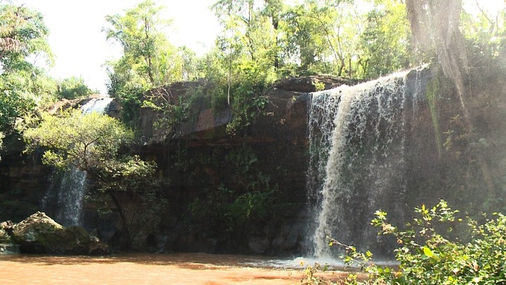 Cachoeira da Formosa, em União, no Piauí — Foto: Reprodução/TV Clube