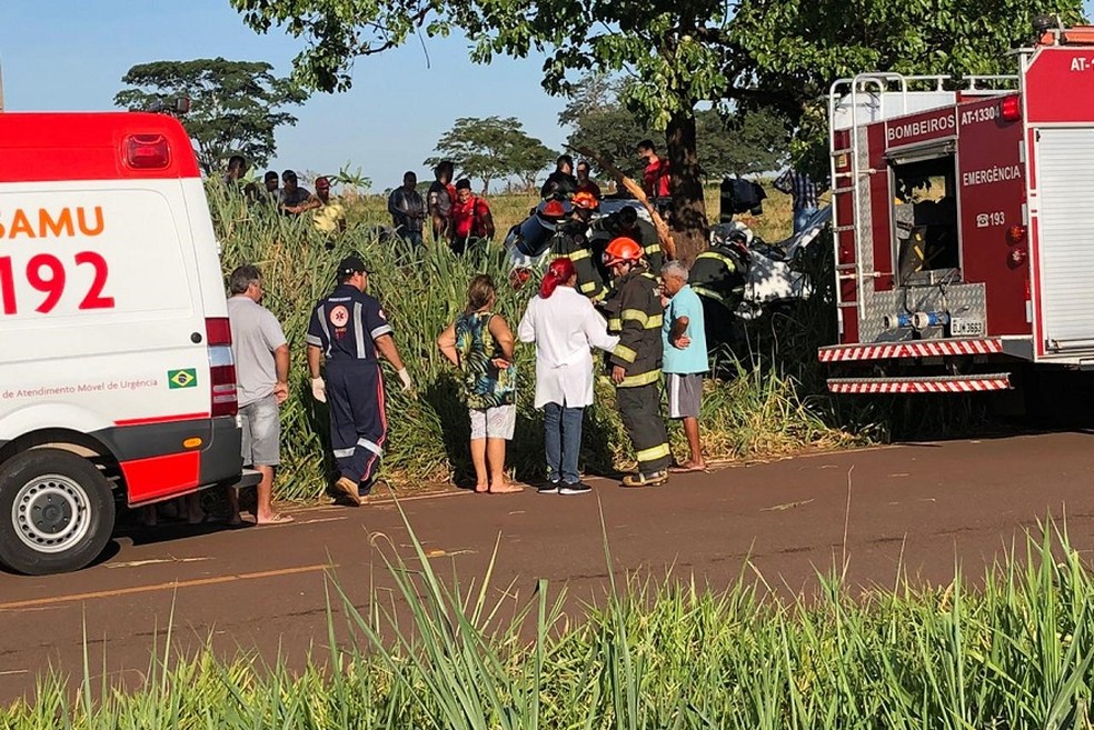 Acidente que matou trÃªs mulheres foi em MesÃ³polis (SP) â?? Foto: Votunews/DivulgaÃ§Ã£o