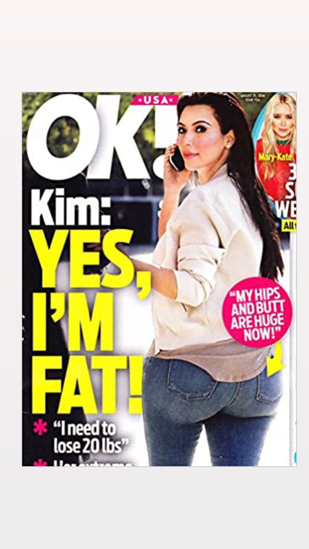 Kim Kardashian relembra críticas durante gravidez (Foto: Reprodução/Instagram)