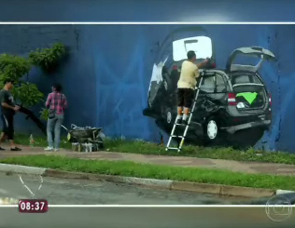 Grafiteiros criam serviço online para pintar muros diversos em casas de São  Paulo - notícias em O programa - Mais Você