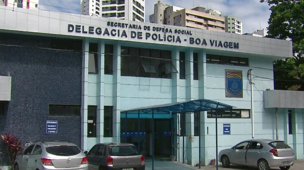 Delegacia de Boa Viagem fica na Zona Sul do Recife — Foto: Reprodução/Google Street View