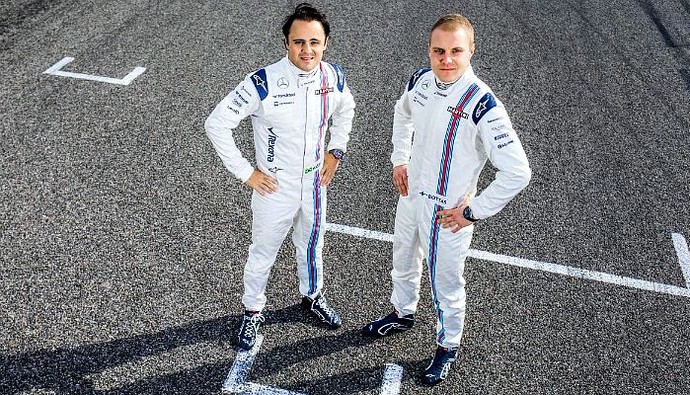 Felipe Massa Valtteri Bottas (Foto: Divulgação/Williams)