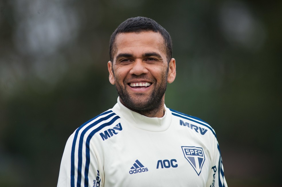 Daniel Alves faz São Paulo voltar a ter um jogador na seleção brasileira — Foto: Mauricio Rummens / Estadão Conteúdo