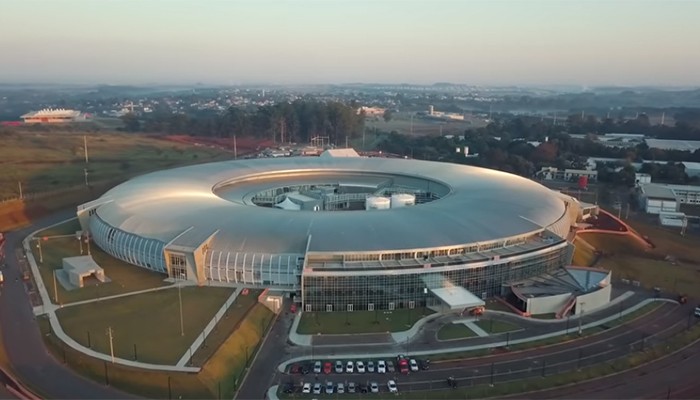 O acelerador de partículas Sirius fica localizado em Campinas, em São Paulo (Foto: Reprodução/CNPEM)