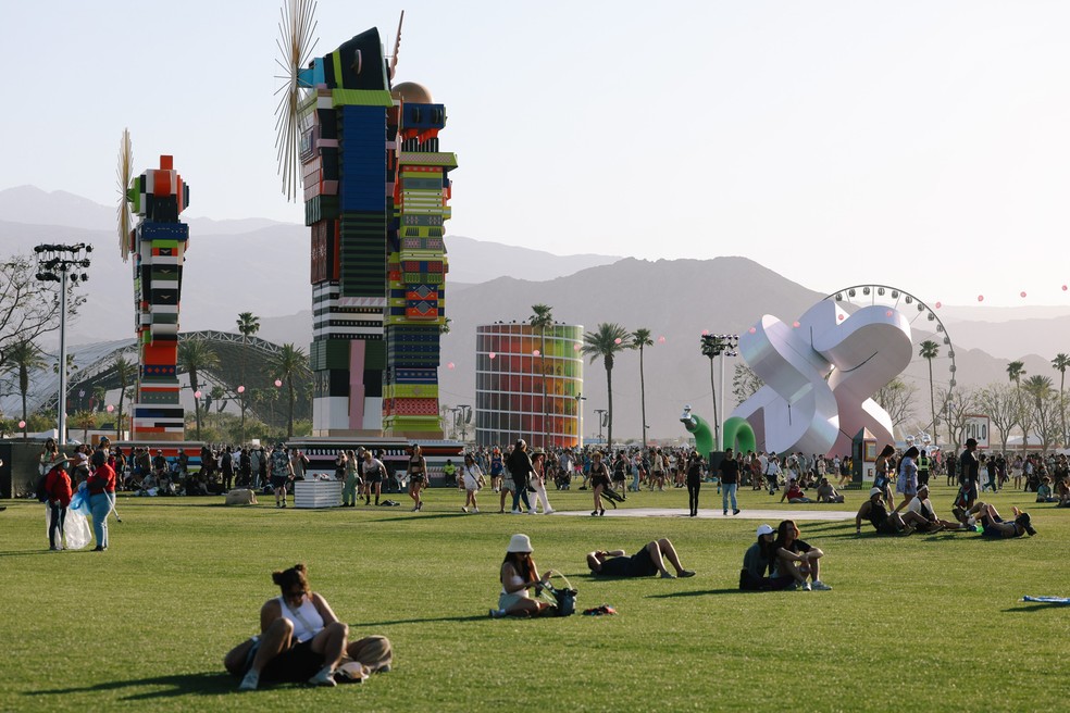 As instalações de arte mais incríveis do Coachella 2023 — Foto: Getty Images
