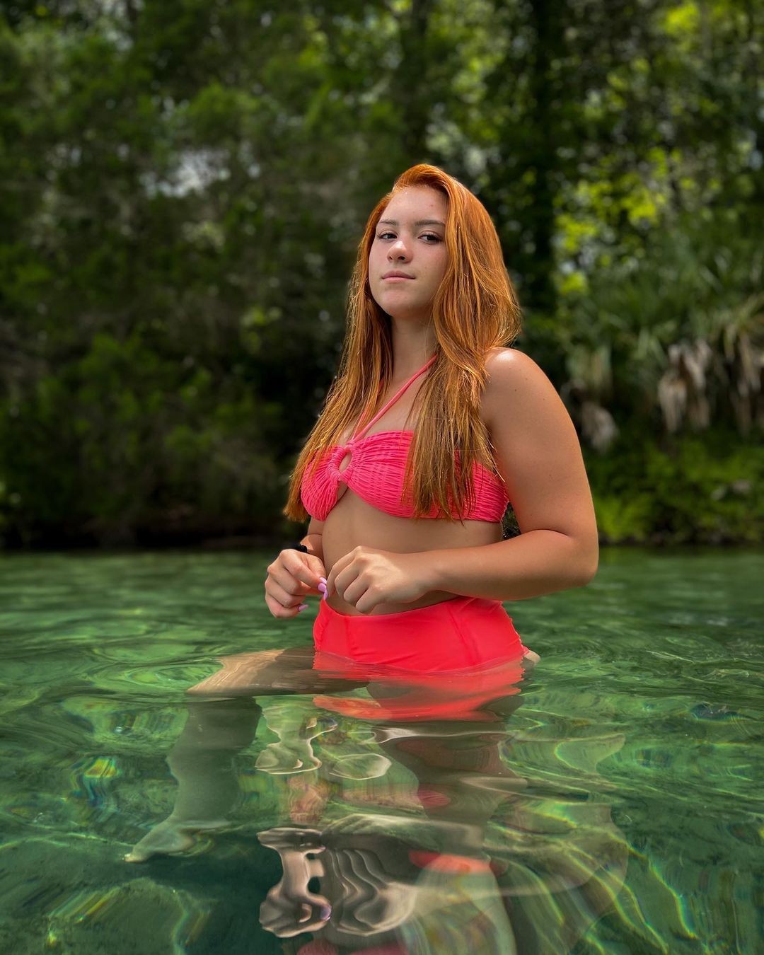 A jovem em Salt Springs, Florida — Foto: Reprodução / Instagram