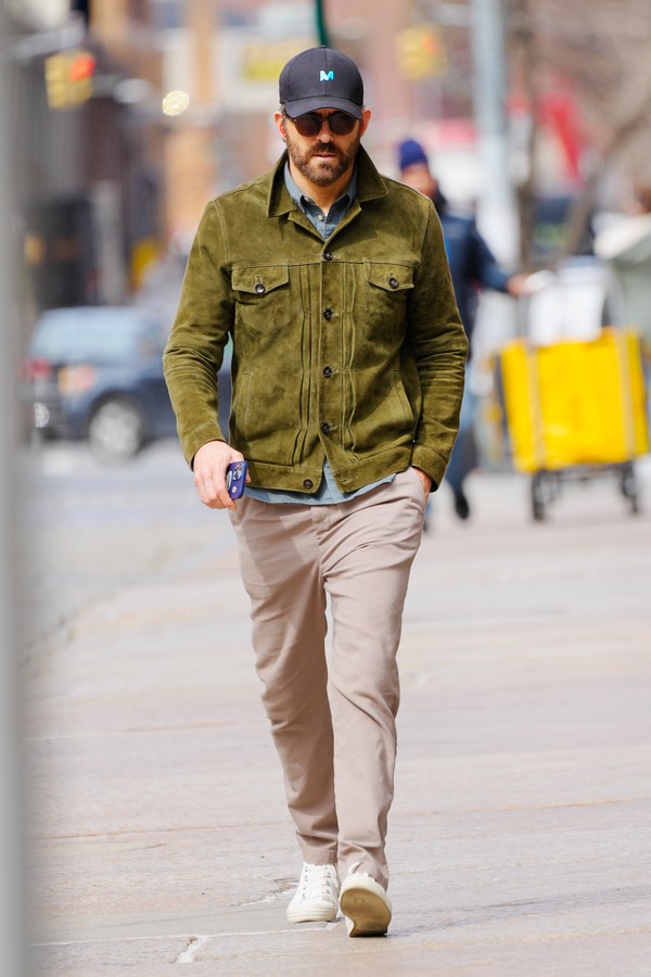NEW YORK, NEW YORK - APRIL 04: Ryan Reynolds is seen on April 4, 2022 in New York City. (Photo by Gotham/GC Images) (Foto: GC Images)