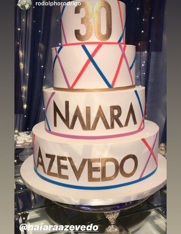 Naiara Azevedo comemora seus 30 anos (Foto: Reprodução/Instagram)