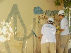 Detentas revitalizam antiga escola de Piracicaba antes da volta às aulas