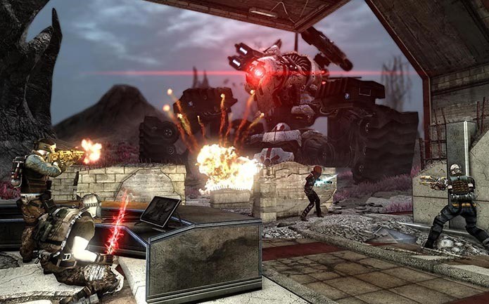 Defiance, game de tiro online para Xbox 360 e PS3 (Foto: Divulgação)