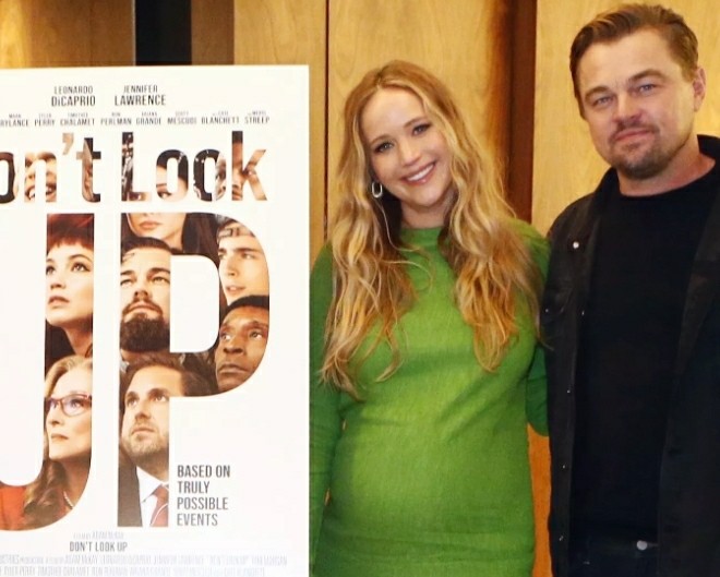 Jennifer Lawrence comenta motivo de cachê de Leonardo DiCaprio ser maior que o dela em filme (Foto: Instagram)