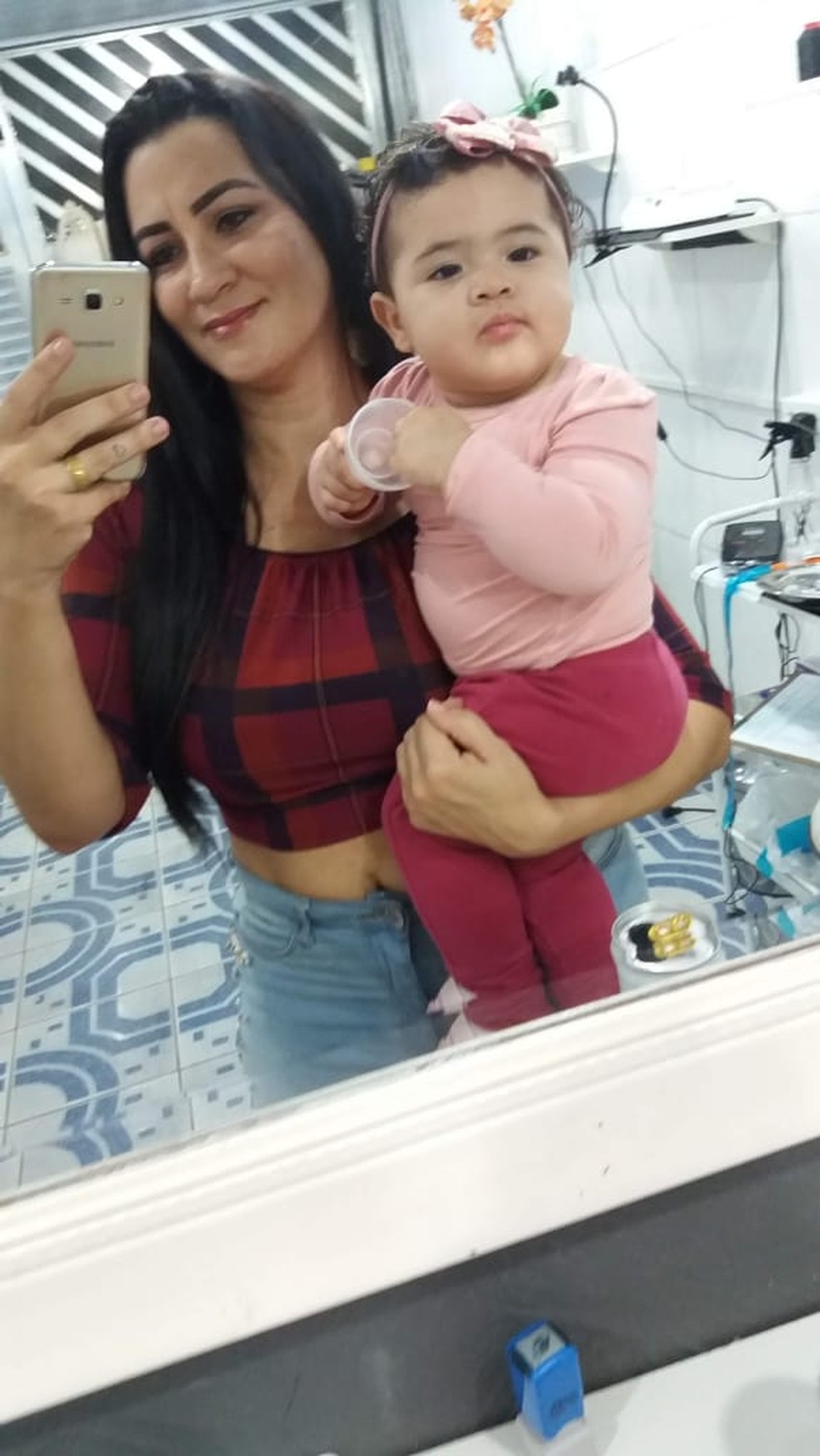 Natália acredita que erro médico fez com que filha morresse em Guarujá, SP — Foto: Arquivo pessoal