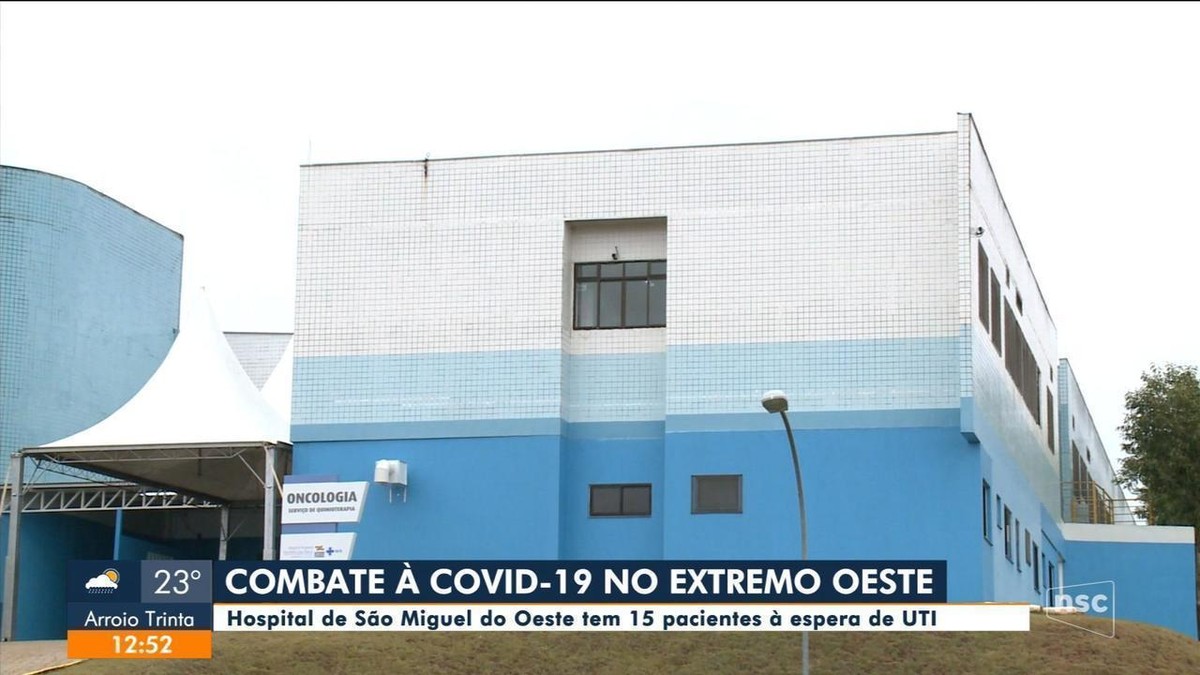 Sobe para 28 número de pacientes com Covid que morreram à espera de leitos especializados em SC