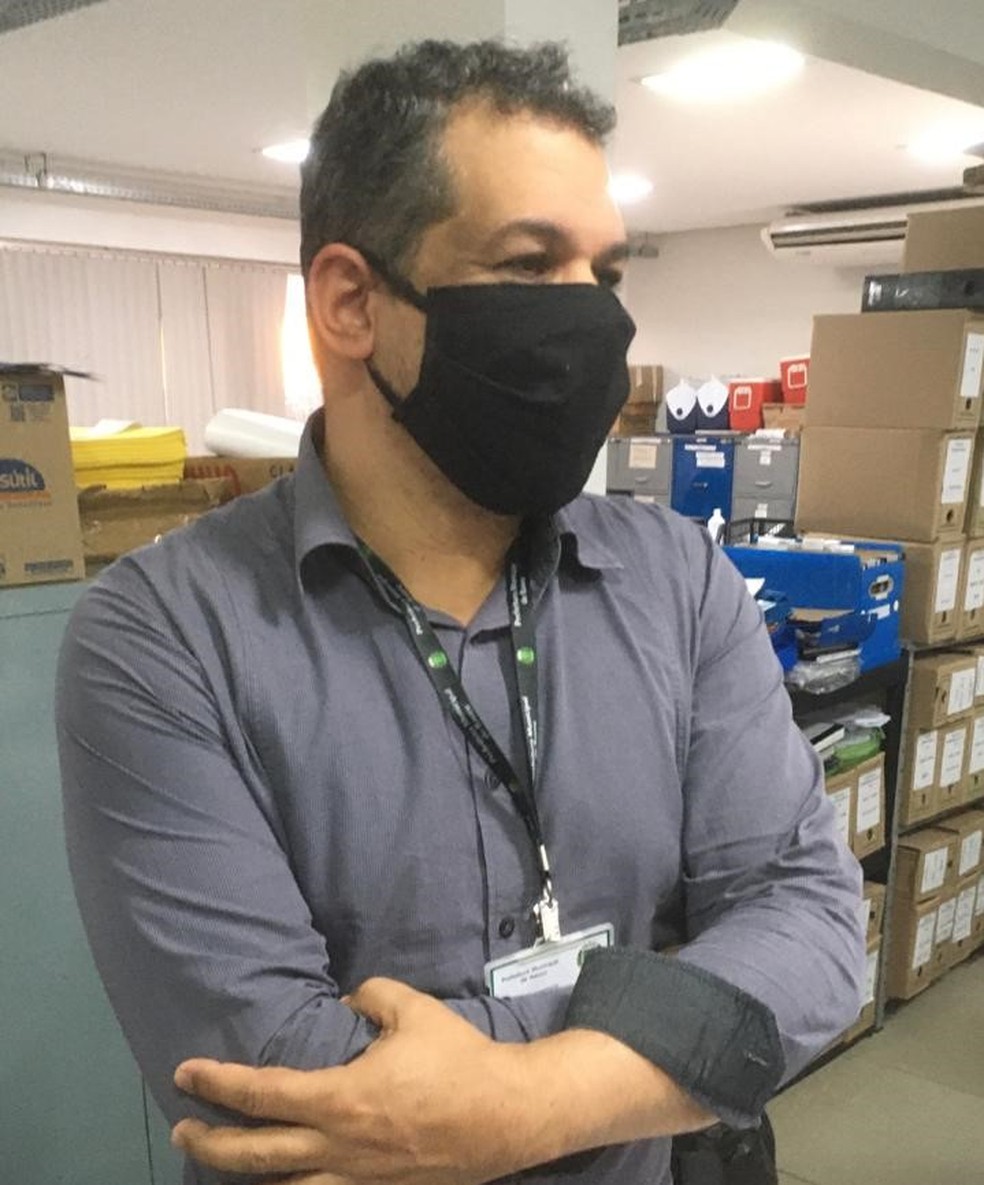 Para Ezequiel Santos, diretor da Divisão de Vigilância Epidemiológica, participação é importante para definição das estratégias de combate à doença — Foto: Prefeitura de Bauru/Divulgação