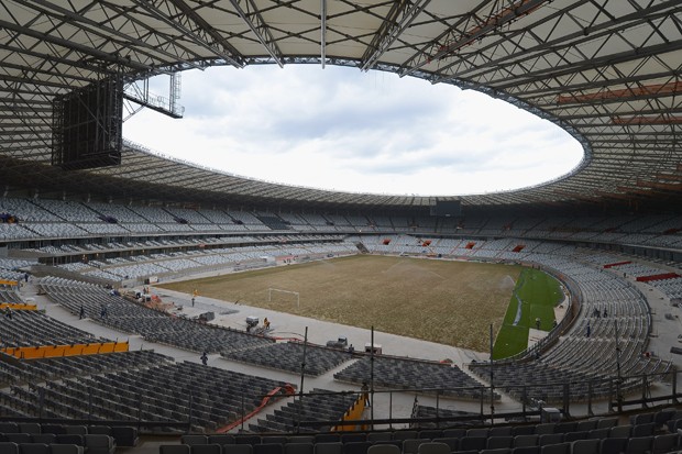 O reformado Estádio Magalhães Pinto, mais conhecido como Mineirão (Foto: Getty Images)