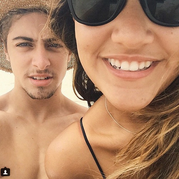 Giulia Costa e o ex-namorado (Foto: Reprodução/ Instagram)