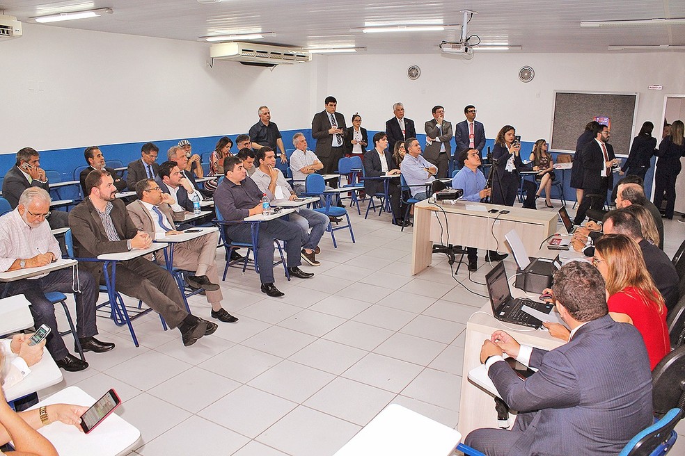 Advogados acompanha elei&Atilde;&sect;&Atilde;&pound;o para lista de concorrentes a vaga no TRT-RN.  &acirc;Â€Â” Foto: OAB/Divulga&Atilde;&sect;&Atilde;&pound;o