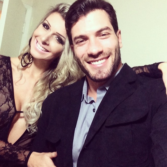 Tatiele Polyana e Roni Mazon (Foto: Instagram/ Reprodução)