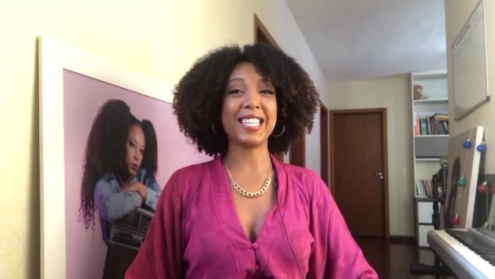 Negra Li Fala Sobre Representatividade E Autoestima Da Filha Ela Sabe Que Pode Qualquer Coisa Conversa Com Bial Gshow conversa com bial gshow