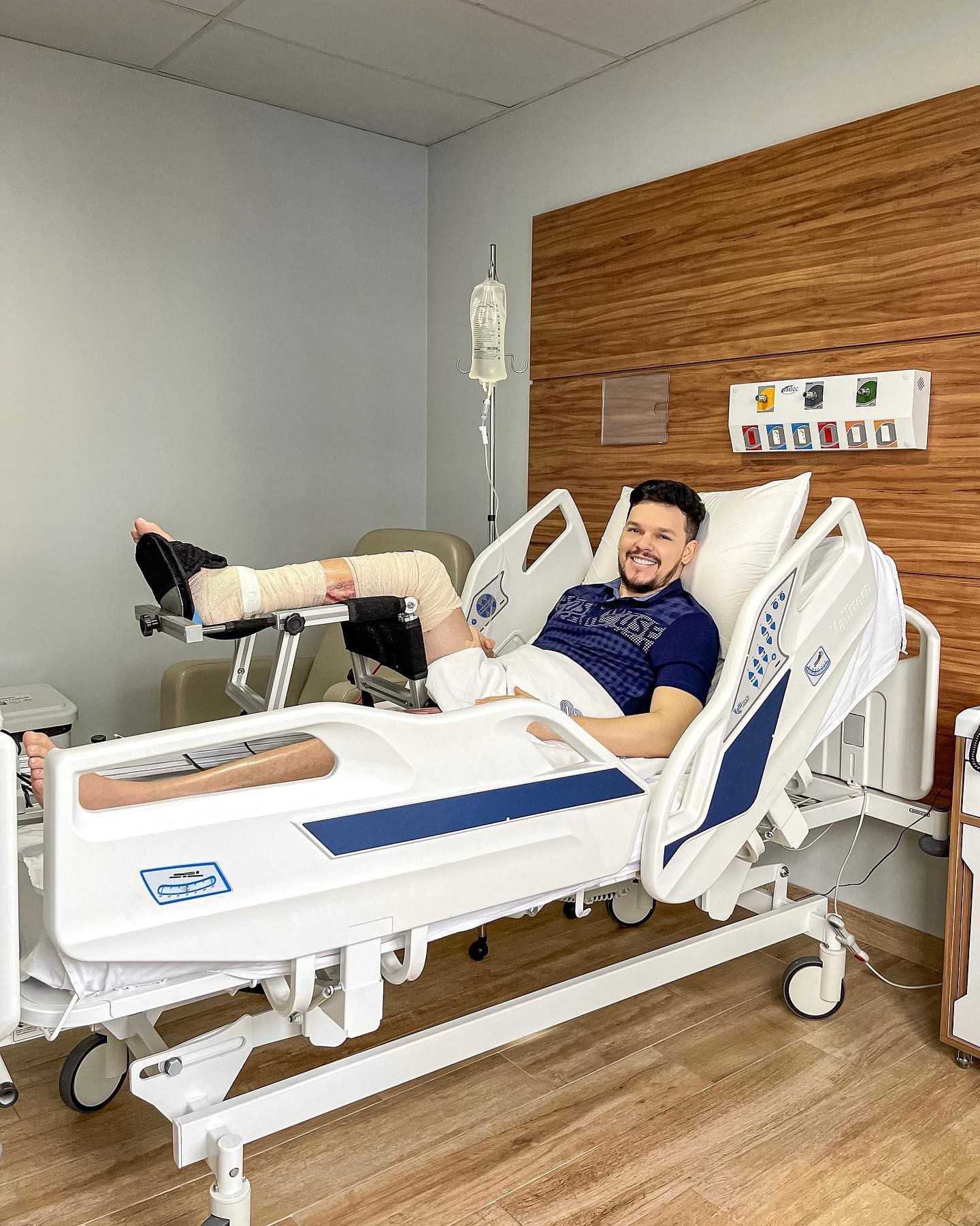 Thiago Costa passa por duas novas cirurgias (Foto: Reprodução/Instagram)