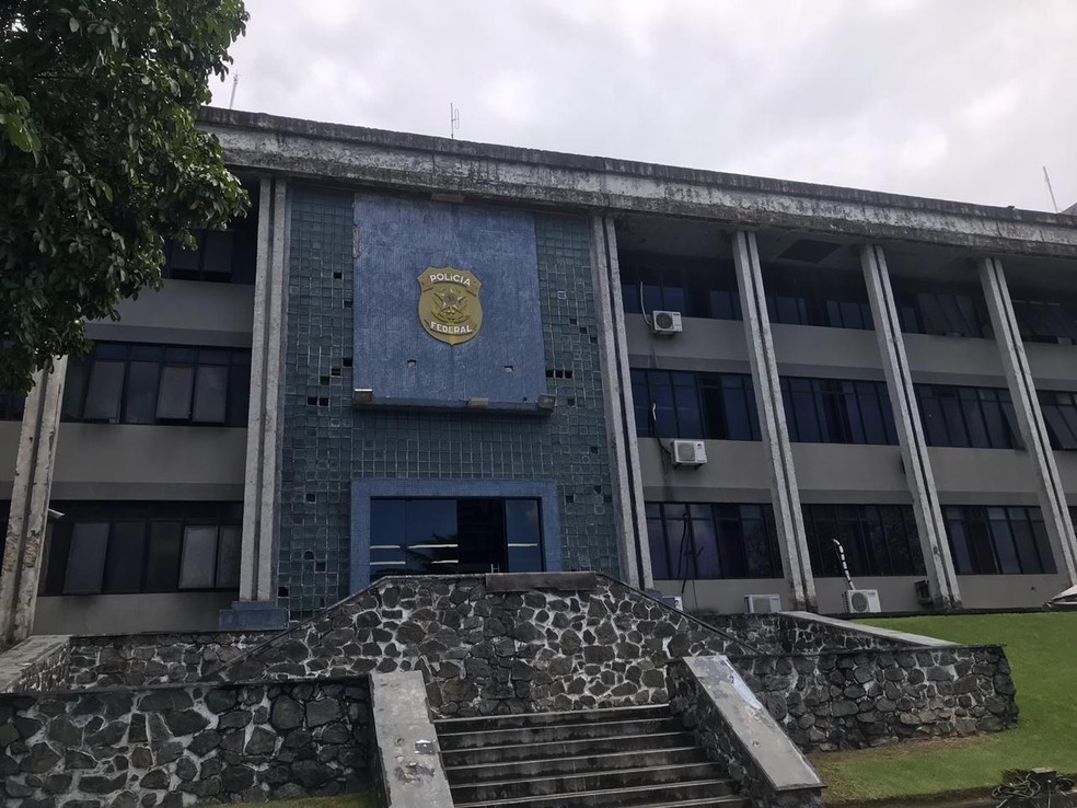 Sede da Polícia Federal em Salvador — Foto: Itana Alencar/G1 BA