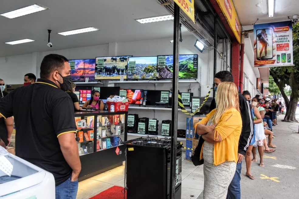 Comércio em Maricá, no Rio de Janeiro — Foto: Divulgação/Prefeitura de Maricá