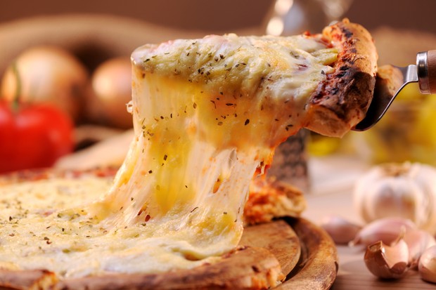 Pizza margharita with melted cheese (Foto: Getty Images)