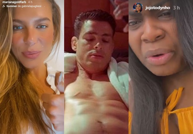 Mariana Goldfarb defende Jojo Todynho por comentar nude de Cauã Reymond (Foto: Reprodução/Instagram e TV Globo/Reprodução)
