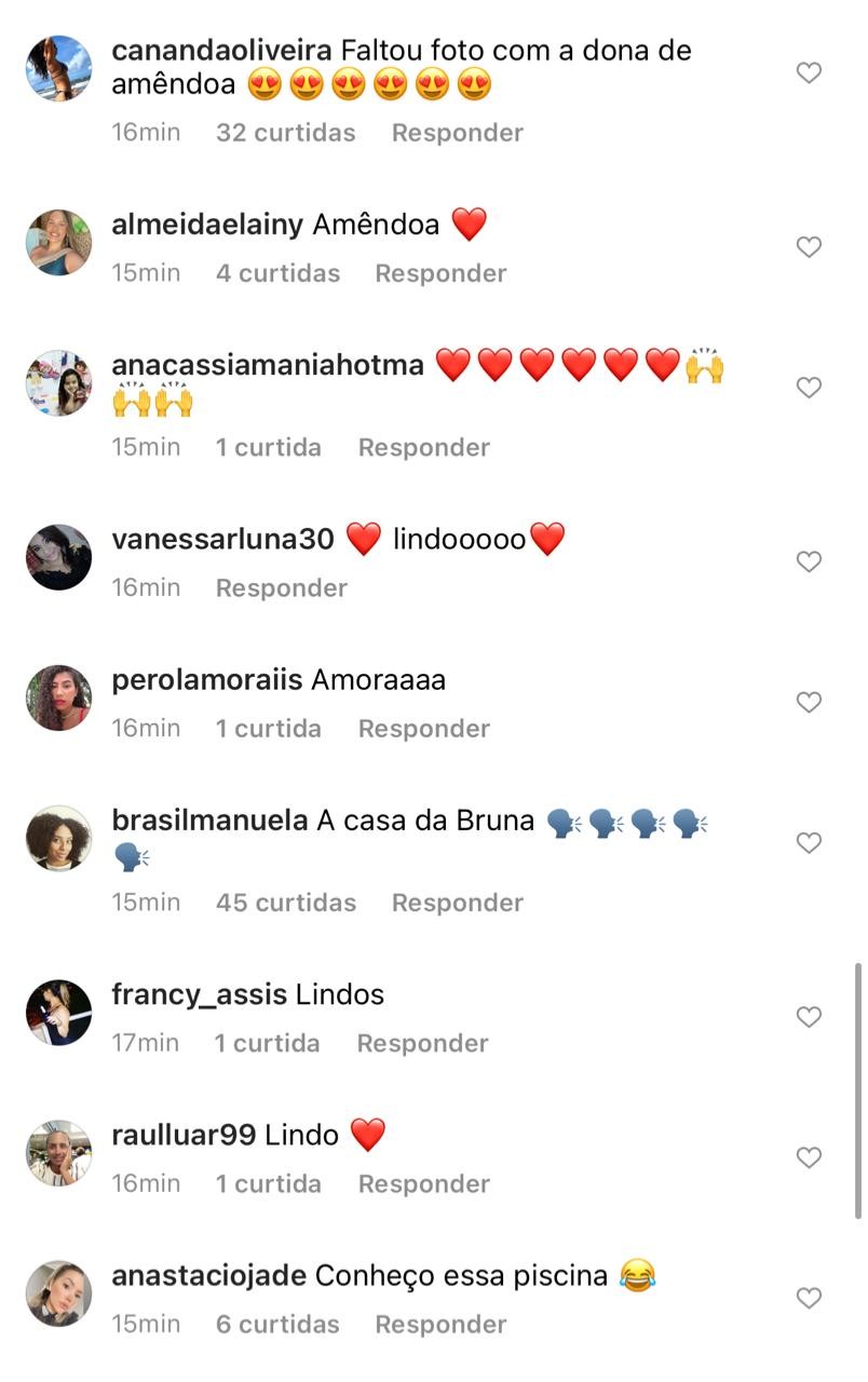 Fãs comentam Enzo Celulari  casa de Bruna Marquezine (Foto: Reprodução/Instagram)