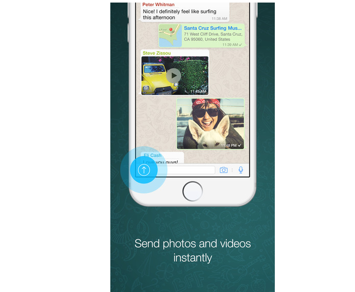 A tela de 5.5 polegadas do Plus é perfeita para quem gosta de usar o WhatsApp (Foto: Divulgação)