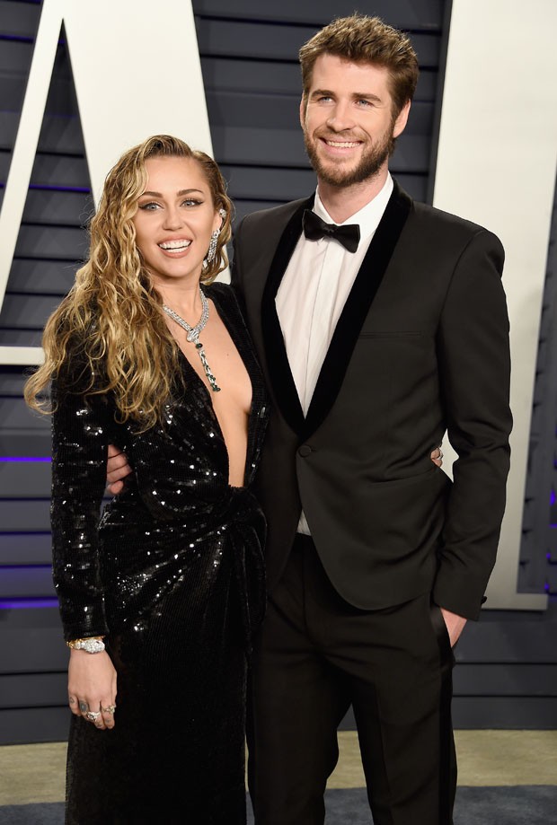 Miley Cyrus e Liam Hemsworth (Foto: Getty Images)