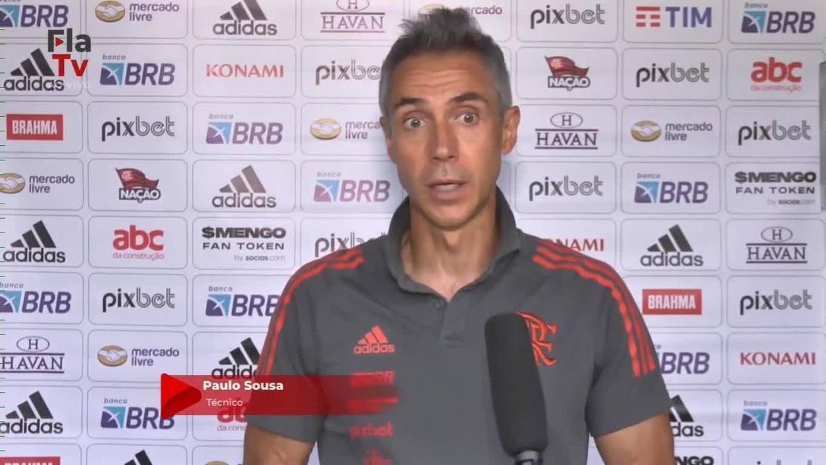 Após vitória, Paulo Sousa exalta torcida do Flamengo de olho na Supercopa: “Nossa grande vantagem é a nação”