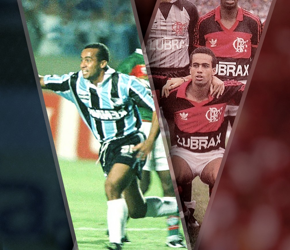 A&iacute;lton fez hist&oacute;ria por Gr&ecirc;mio e Flamengo (Foto: Infoesporte)