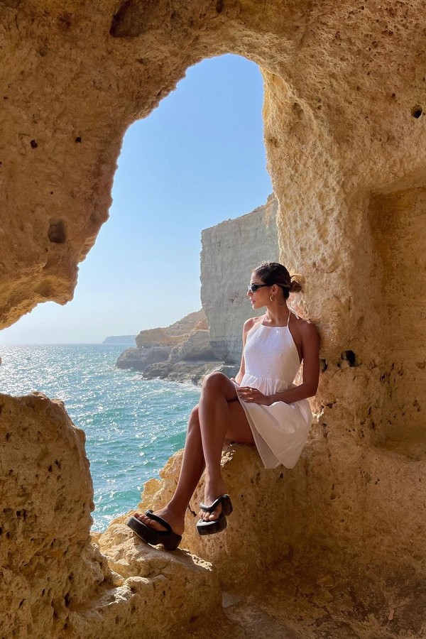 Ao lado de Jonas Sulzbach, Mari Gonzalez abre álbum de viagem por Portugal  (Foto: Reprodução/ Instagram)
