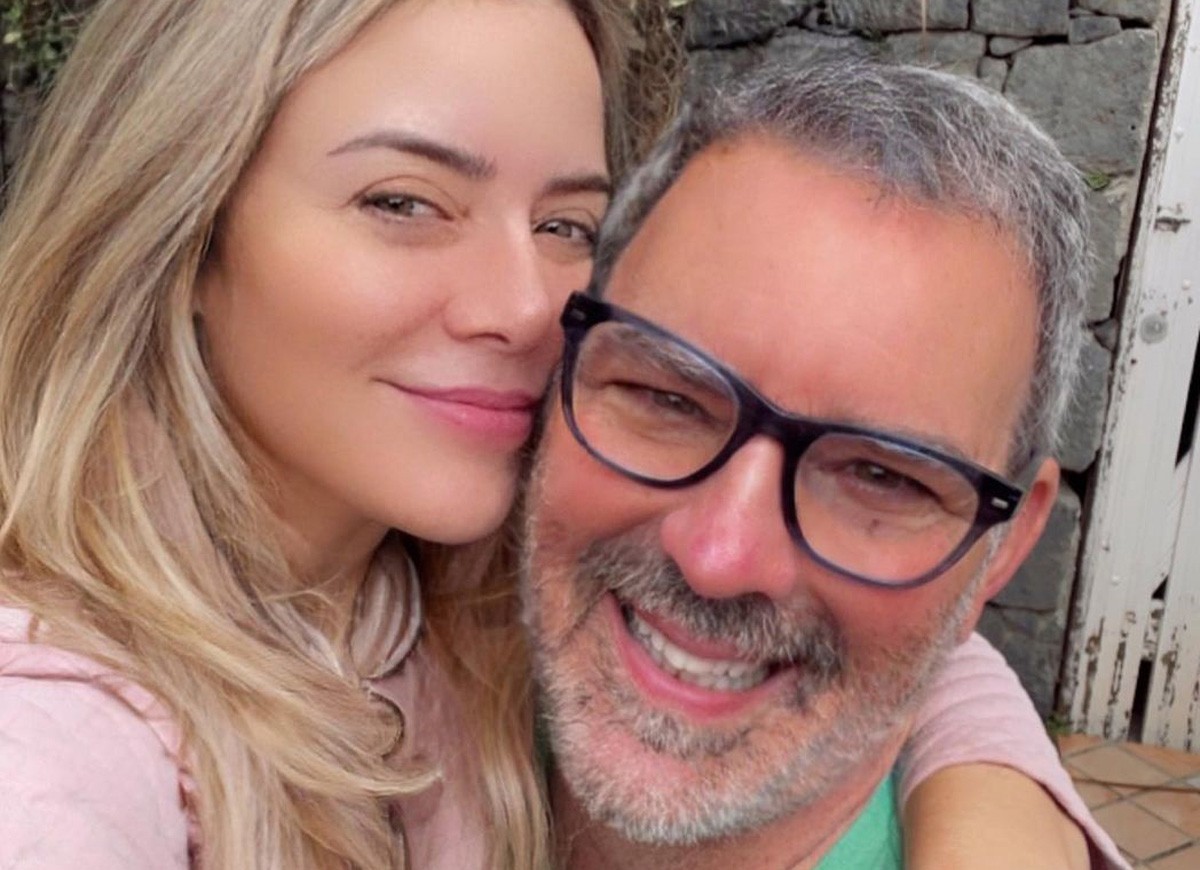 Christine Fernandes e Floriano Peixoto (Foto: Reprodução/Instagram)
