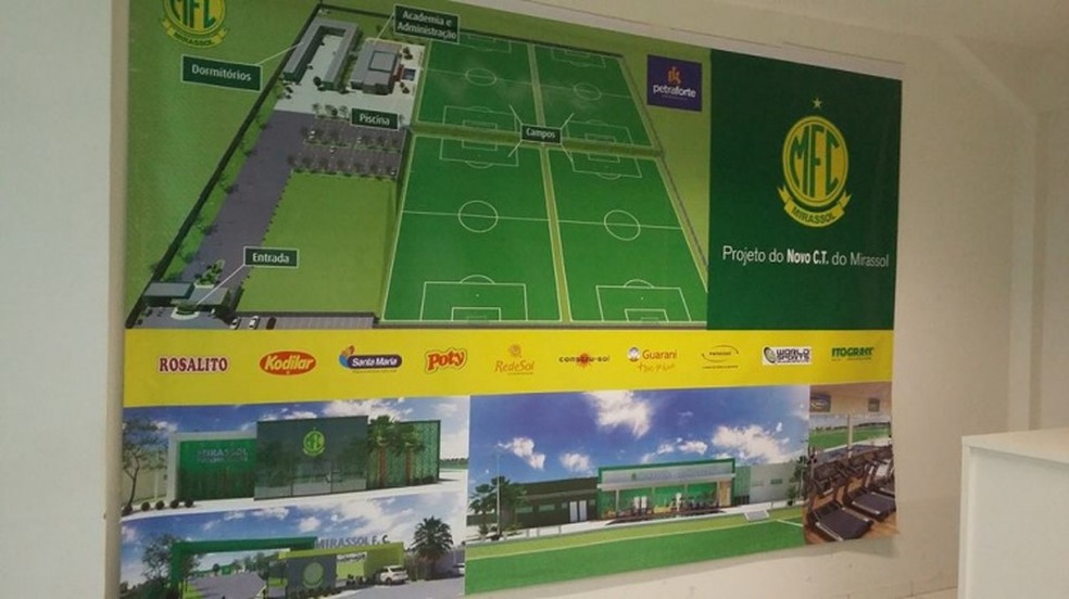 Projeto do CT do Mirassol â Foto: Vinicius de Paula/AgÃªncia Mirassol FC