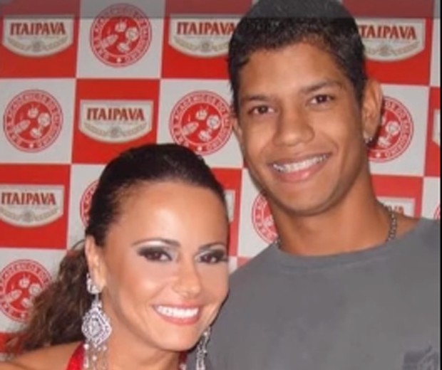 Viviane Araújo e o marido, Guilherme Militão, em foto antiga (Foto: Reprodução/Instagram)