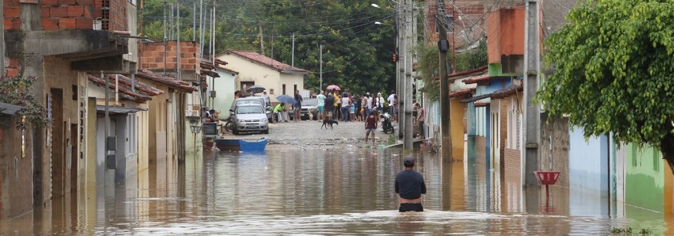 Cidades dos vales do Jequitinhonha e Mucuri foi afetadas pelas chuvas — Foto: Gil Leonardi/Imprensa MG